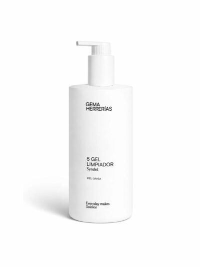 gh 5 Gel Limpiador Syndet piel grasa – gel limpiador facial seborregulador con ácido succínico e inulina