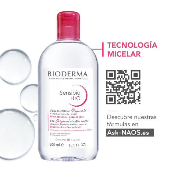 Bioderma Sensibio H2O Agua Micelar 500ml - Imagen 3