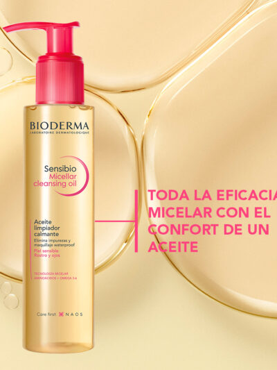 Bioderma Sensibio Aceite Micelar Limpiador 150ml