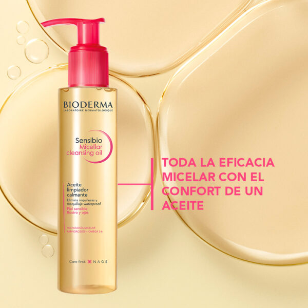 Bioderma Sensibio Aceite Micelar Limpiador 150ml - Imagen 2