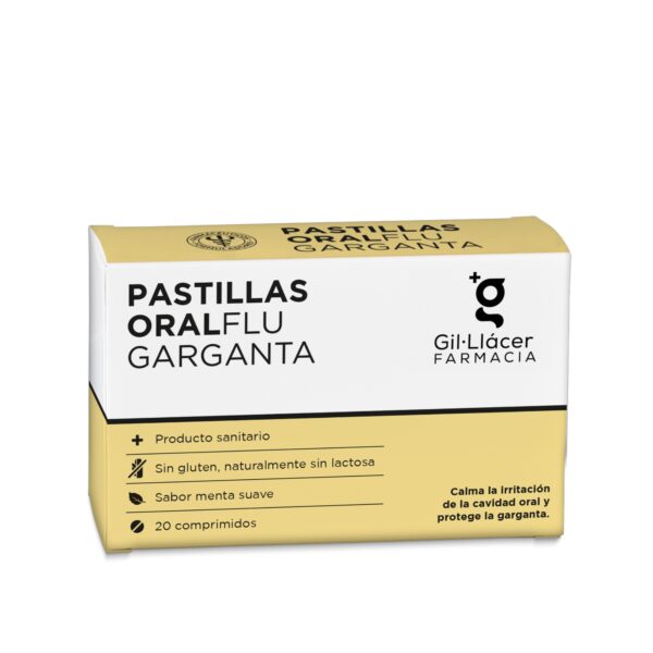 Pastillas Oral Flu Garganta Gil·Llácer