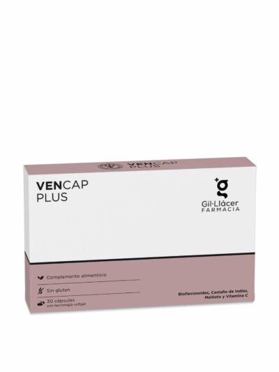 VenCap Plus Gil·Llàcer – microcirculación y apoyo hemorroidal (30 cápsulas)