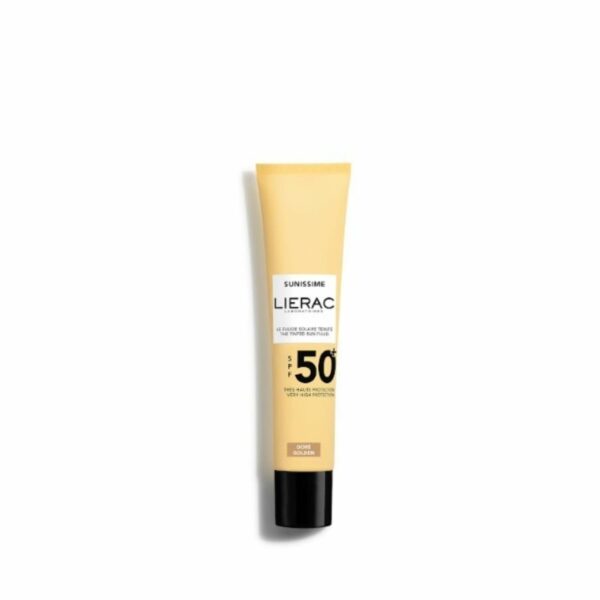 Lierac Sunissime Dore SPF50 Fluido Aterciopelado Protección Solar y Antiedad