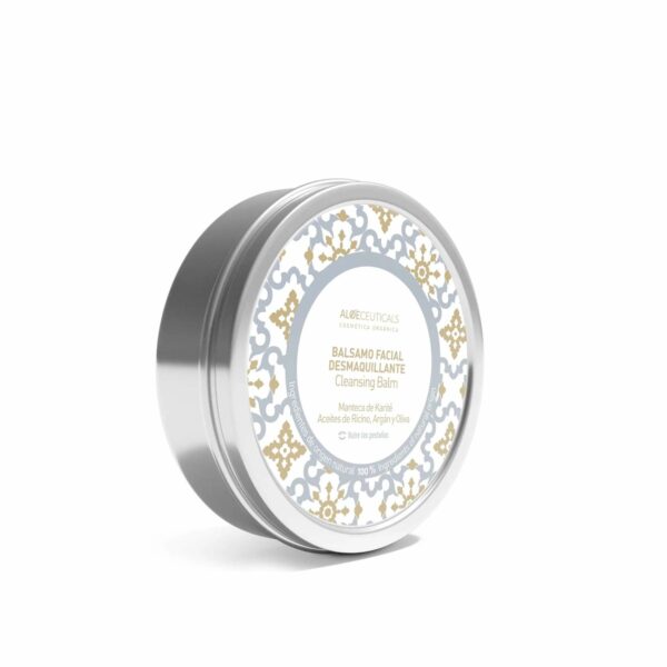 Aloeceuticals Bálsamo facial desmaquillante (Manteca de Karité + Aceite de ricino + Aceite de oliva y de Argan)