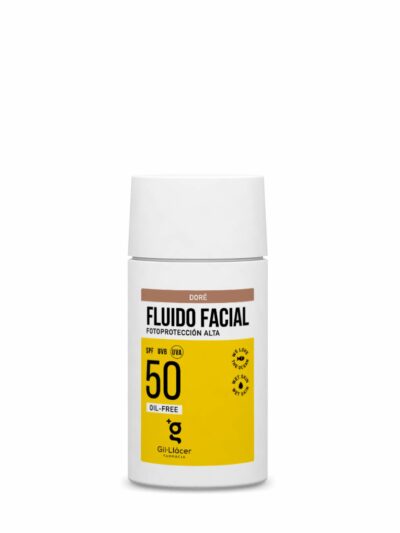 Fluido Facial Fotoprotector SPF50 color Doré Gil Llácer