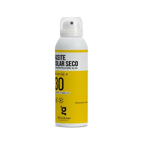 Aceite Solar Seco SPF30 Gil Llácer