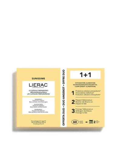 Lierac Sunissime Dúo Cápsulas Preparadoras del bronceado