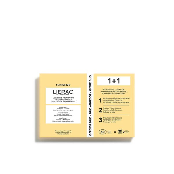 Lierac Sunissime Dúo Cápsulas Preparadoras del bronceado