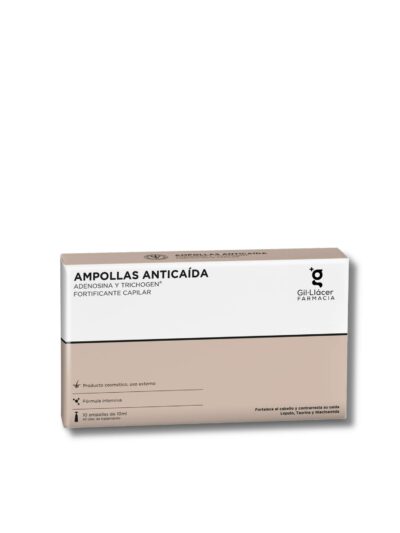 Ampollas Anticaída Capilar con Adenosina y Trichogen Gil·Llácer