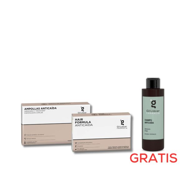 Rutina Capilar Anticaída Pack Promocional Champú gratis