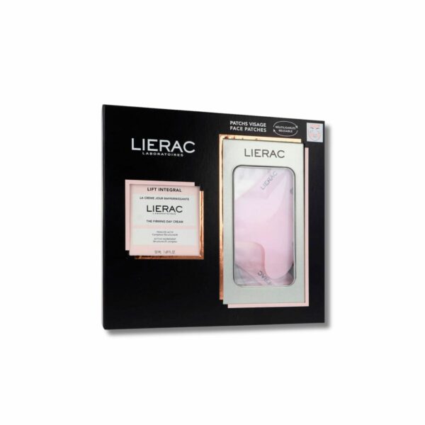 Lierac Cofre Crema Lift Integral Día + Parches Rostro Reutilizables
