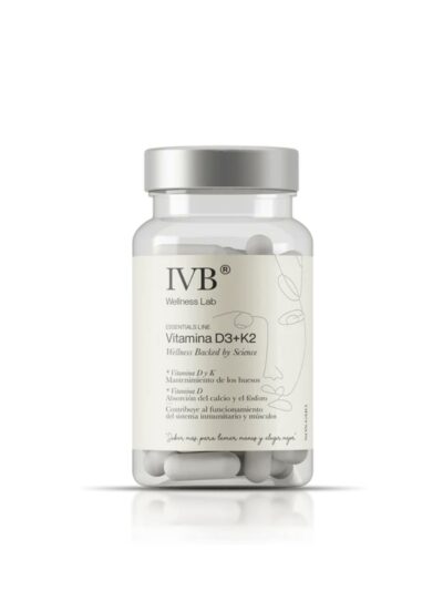 IVB Vitamina D3+K2 60 caps 2 meses