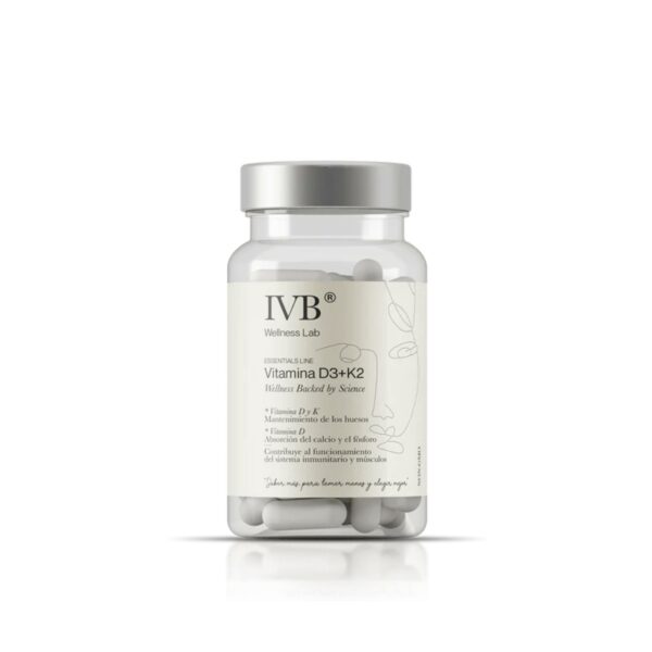 IVB Vitamina D3+K2 60 caps 2 meses