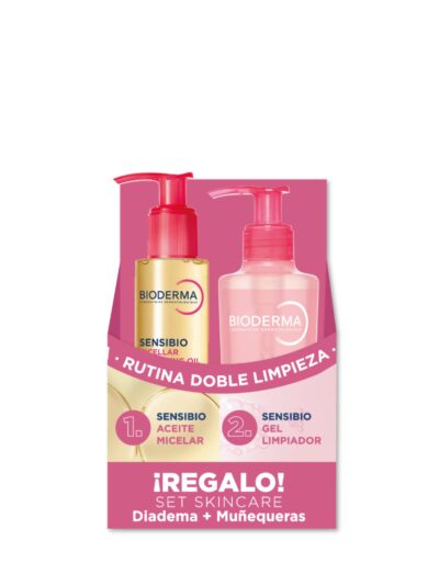 Pack Rutina Doble Limpieza Sensibio Bioderma