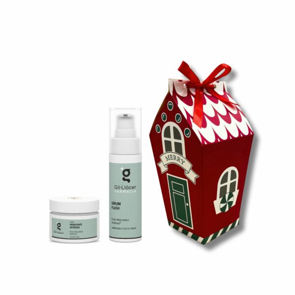 Cofre Navidad Sérum Flash + Crema Hidratante Antiedad