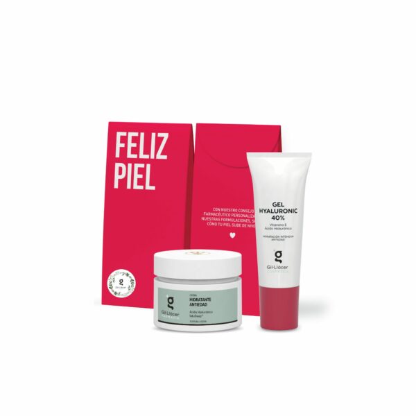 Pack Navidad Rutina Antiedad Crema Hidratante Ligera + Sérum Gel Hyaluronic