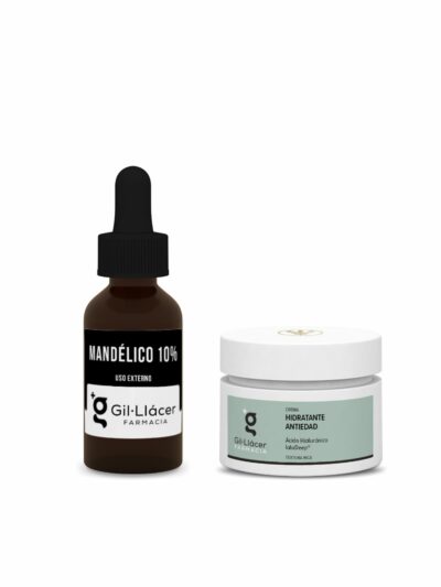 Activo Concentrado Ácido Mandelico + Crema Hidratante Antiedad Textura Rica 25ml Gil Llácer