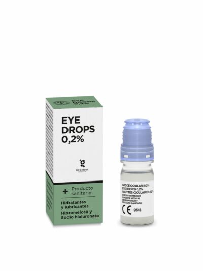 Eye Drops 0,2% – lágrima artificial sin conservantes, 10 ml (compatible con lentillas)