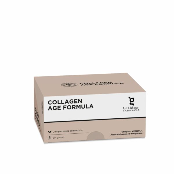 Collagen Age Formula Farmacia Gil Llácer – 20 frascos de 12 ml con colágeno VERISOL® B y ácido hialurónico