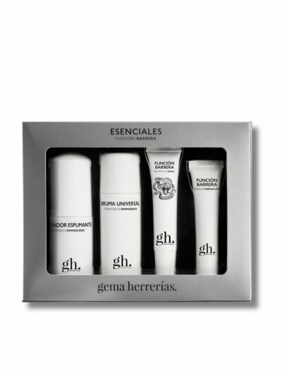 gh Kit Esenciales Función Barrera – minitallas limpiador, bruma, Fórmula Plus y bálsamo labial