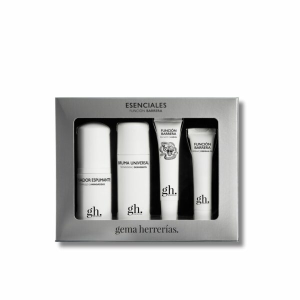 gh Kit Esenciales Función Barrera – minitallas limpiador, bruma, Fórmula Plus y bálsamo labial
