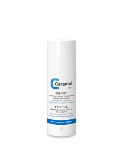 Ceramol Gel Facial 50 ml – gel hidratante sin aceite para piel sensible mixta o acneica