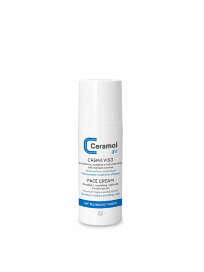 Ceramol Crema Facial 311 50 ml – crema rica para piel seca sensible o intolerante