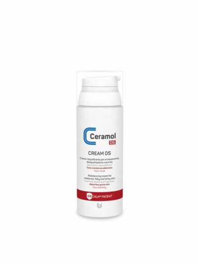 Ceramol Cream DS 50 ml – crema ligera para dermatitis seborreica rojeces descamación y picor