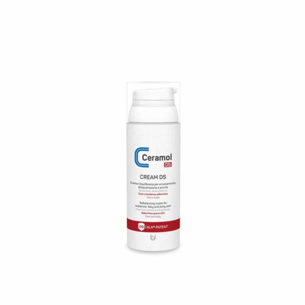 Ceramol Cream DS 50 ml – crema ligera para dermatitis seborreica rojeces descamación y picor