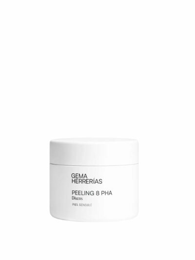 Gema Herrerías gh Peeling 8 PHA Discos Piel Sensible – exfoliante químico suave con gluconolactona ácido poliglutámico e inulina