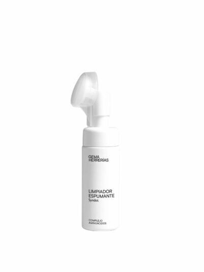 Gema Herrerías gh Limpiador Espumante Syndet 150 ml – espuma limpiadora facial con aminoácidos isosorbida y cepillo suave