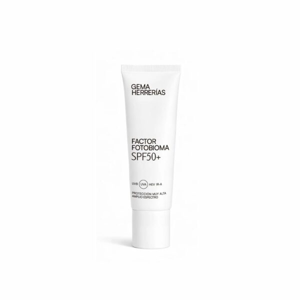 gh Factor Fotobioma SPF50+ Amplio Espectro 50 ml – protector solar facial con Photobiome niacinamida y ácido hialurónico